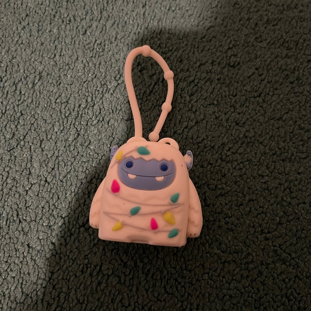 Snow Monster Hand Sanitizer Holder